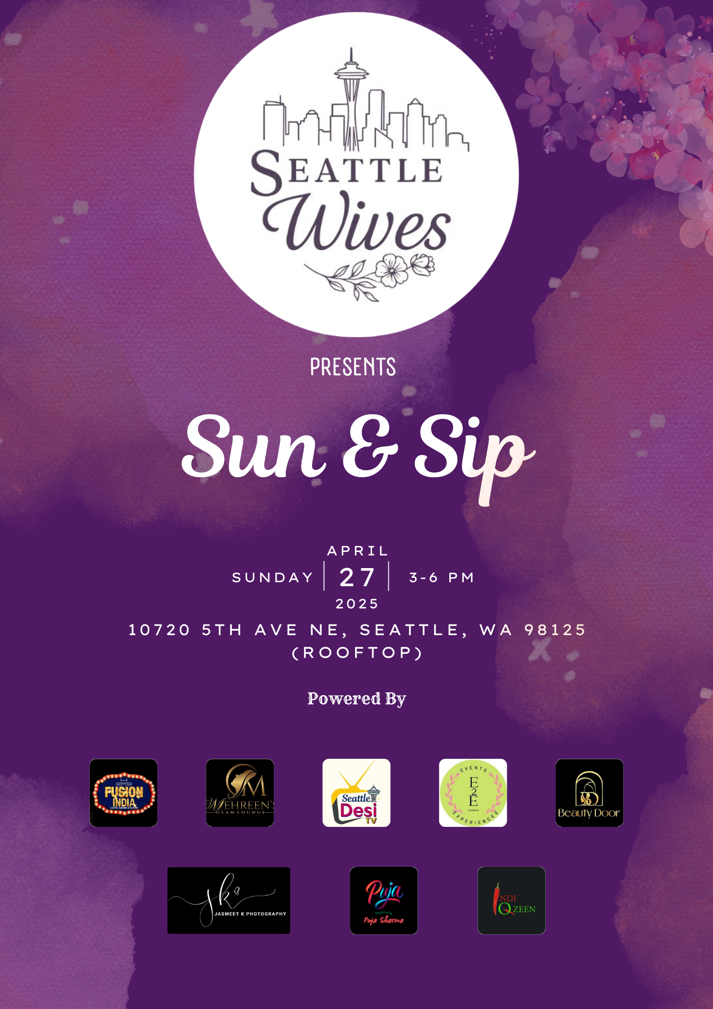 Seattle Wives Sun and Sip Party